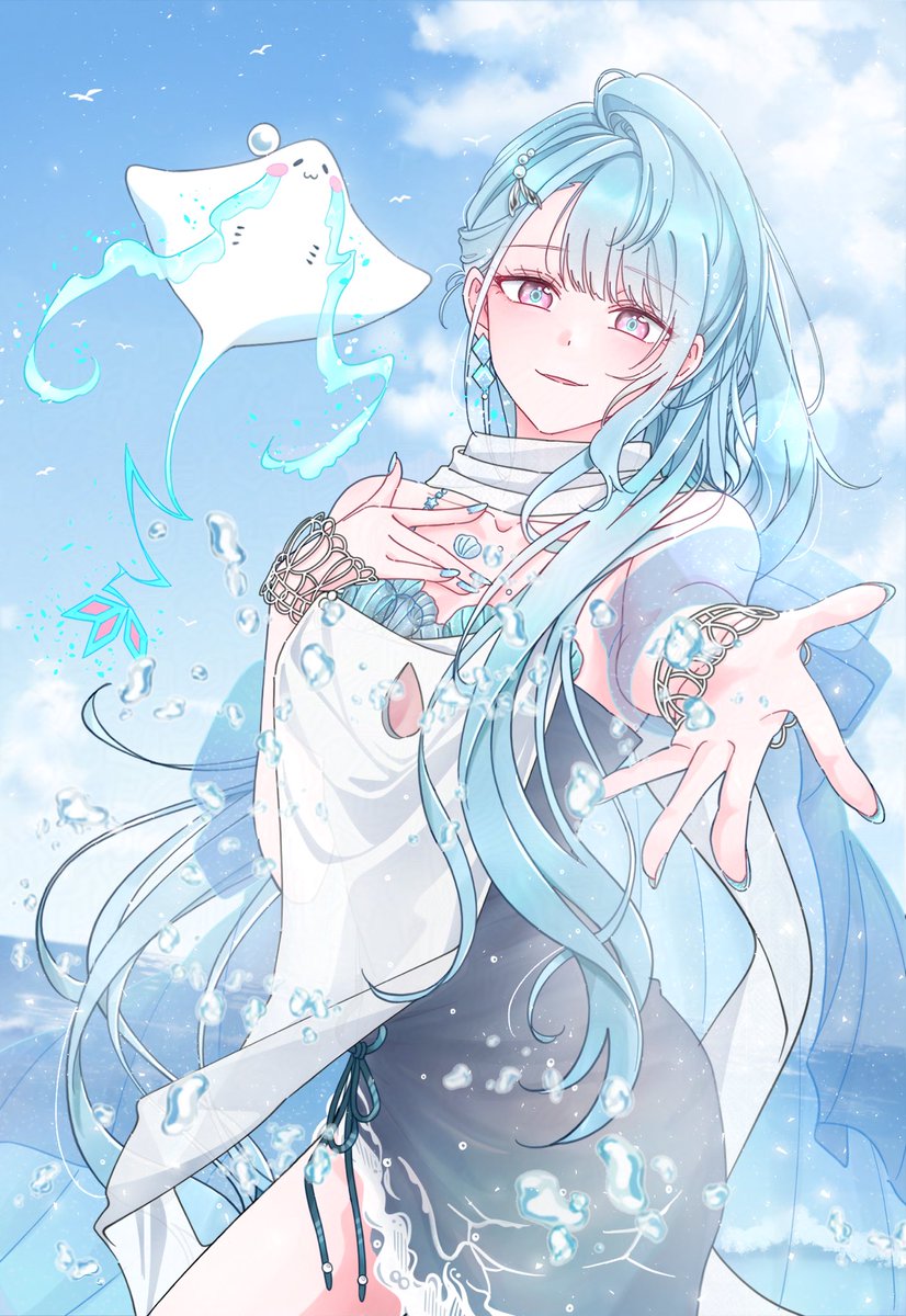 yubihato's tweet photo. #무기미도 #無期迷途 #无期迷途 #PathtoNowhere
#무기미도_2주년공모전 

+\L.L./+

(Glaze o) https://t.co/4HnQOe9Sep