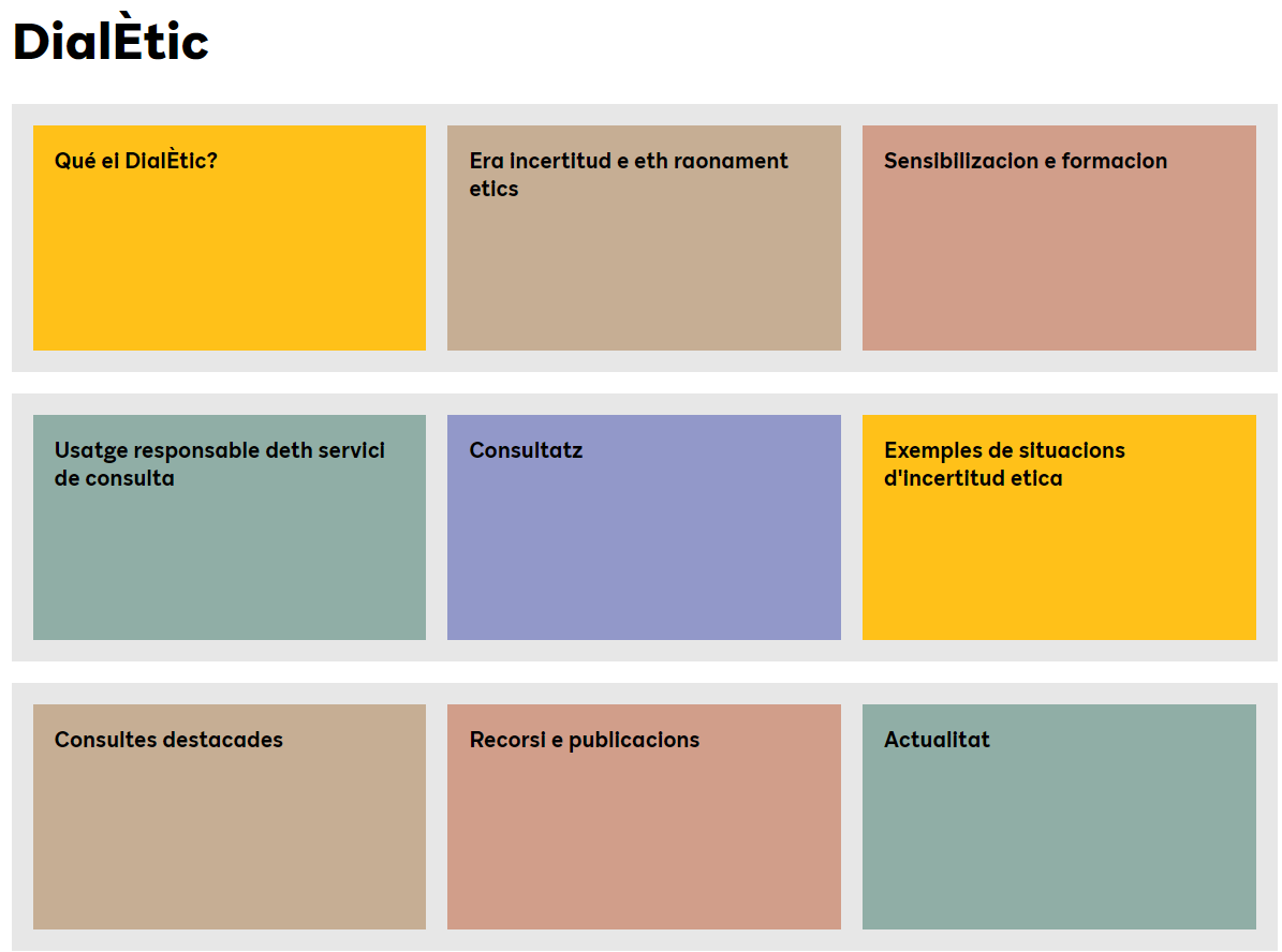 📢🛠️ Ja està disponible #DialÈtic en castellà i aranès!
💬 Una eina per ajudar a reflexionar i prendre decisions basades en valors ètics i integritat.
🔗 Accedeix-hi ara:
📄 Aranès 👉 guies.antifrau.cat/ar/dialetic
📄 Castellà 👉 guies.antifrau.cat/es/dialetic
#Integritat #Transparència #Ètica