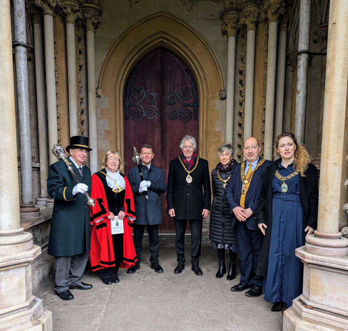 MayorStevenage (@mstevenage61919) on Twitter photo A privilege to represent <a href="/StevenageBC/">Stevenage Council</a> and come together with our local community and <a href="/EastHerts/">East Herts Council</a> @hertsccat <a href="/StAlbansCath/">St Albans Cathedral</a> yesterday by kind invitation of <a href="/HertsSheriff/">Herts High Sheriff</a> for her Justice Service recognising those within the judiciary who work to keep us all safe. #Stevenage A privilege to represent <a href="/StevenageBC/">Stevenage Council</a> and come together with our local community and <a href="/EastHerts/">East Herts Council</a> @hertsccat <a href="/StAlbansCath/">St Albans Cathedral</a> yesterday by kind invitation of <a href="/HertsSheriff/">Herts High Sheriff</a> for her Justice Service recognising those within the judiciary who work to keep us all safe. #Stevenage