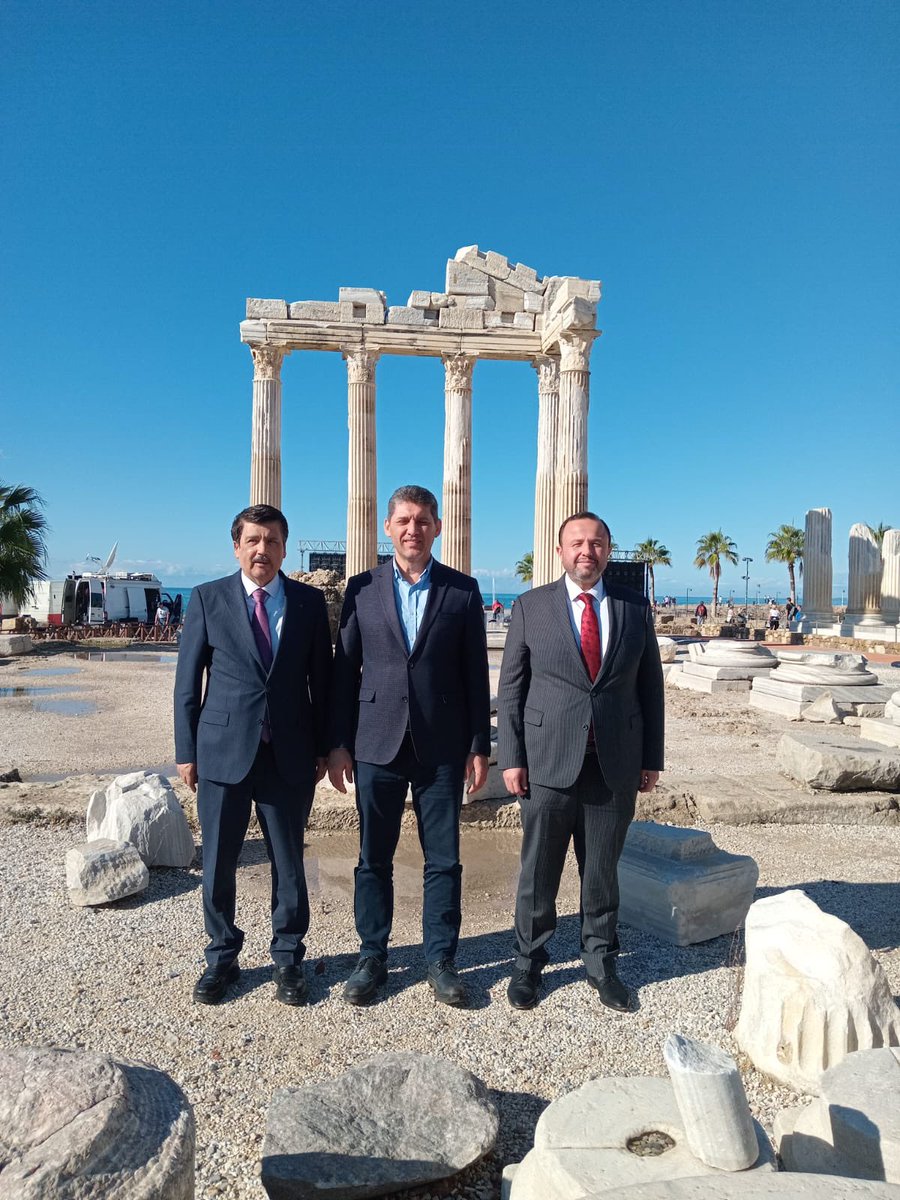 Kültür ve Turizm Bakanımız Sayın Mehmet Nuri Ersoy’un Side Antik Kent’te gerçekleştirdiği Basın Lansmanının ardından Side Müzesinin açılışını gerçekleştirdik. <a href="/MehmetNuriErsoy/">Mehmet Nuri Ersoy</a>