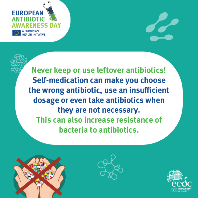 <a href="/PGEU/">PGEU</a> joins the <a href="/ECDC_EU/">ECDC</a>  #EAAD2024 campaign to promote responsible antibiotic use and tackle #AMR. 

➡️#Communitypharmacists play a key role in raising awareness, educating patients, and monitoring antimicrobial use💊

@EAAD_EU