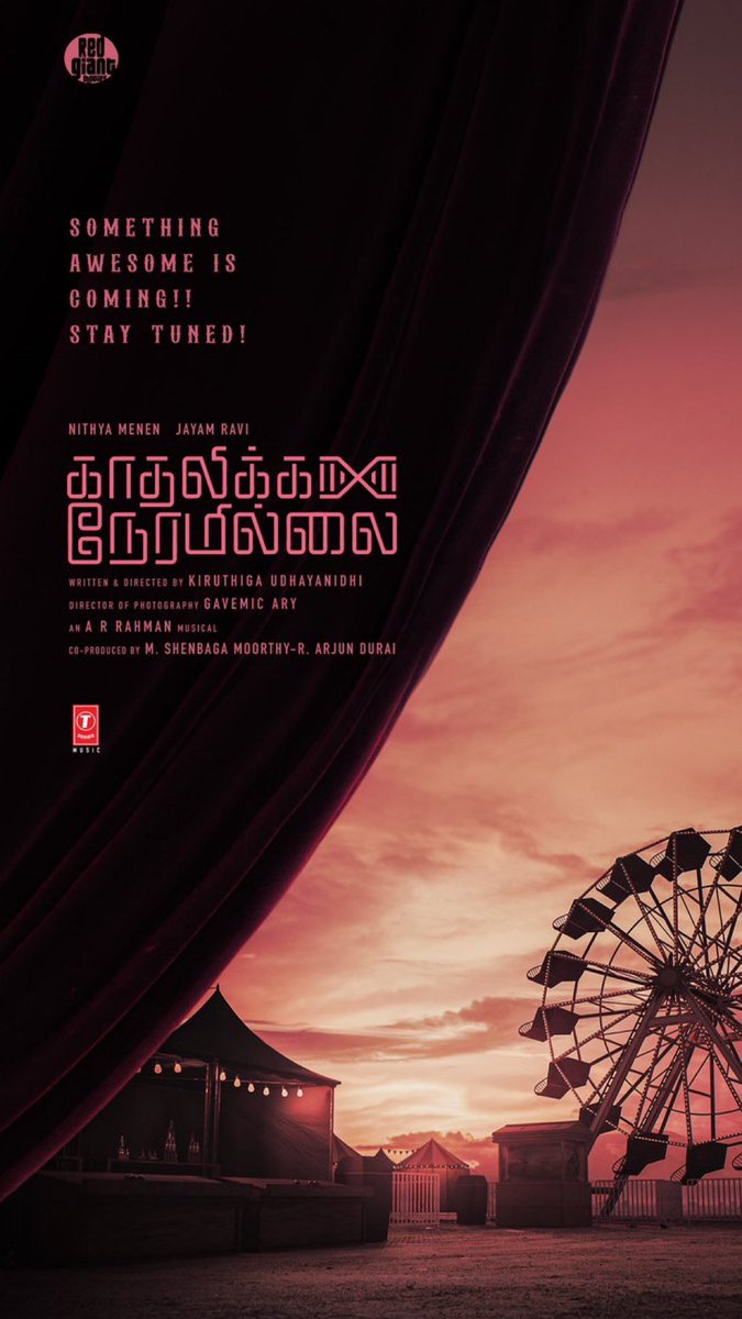 arrahman's tweet image. Something awesome is coming soon... 💫
Stay tuned for a surprise that will steal your heart! 💖
#KadhalikkaNeramillai 💕📷

“காதலிக்க நேரமில்லை”

@actor_jayamravi @MenenNithya @astrokiru
@RedGiantMovies_  @tseriessouth
@iYogiBabu @VinayRai1809 @LalDirector @highonkokken…