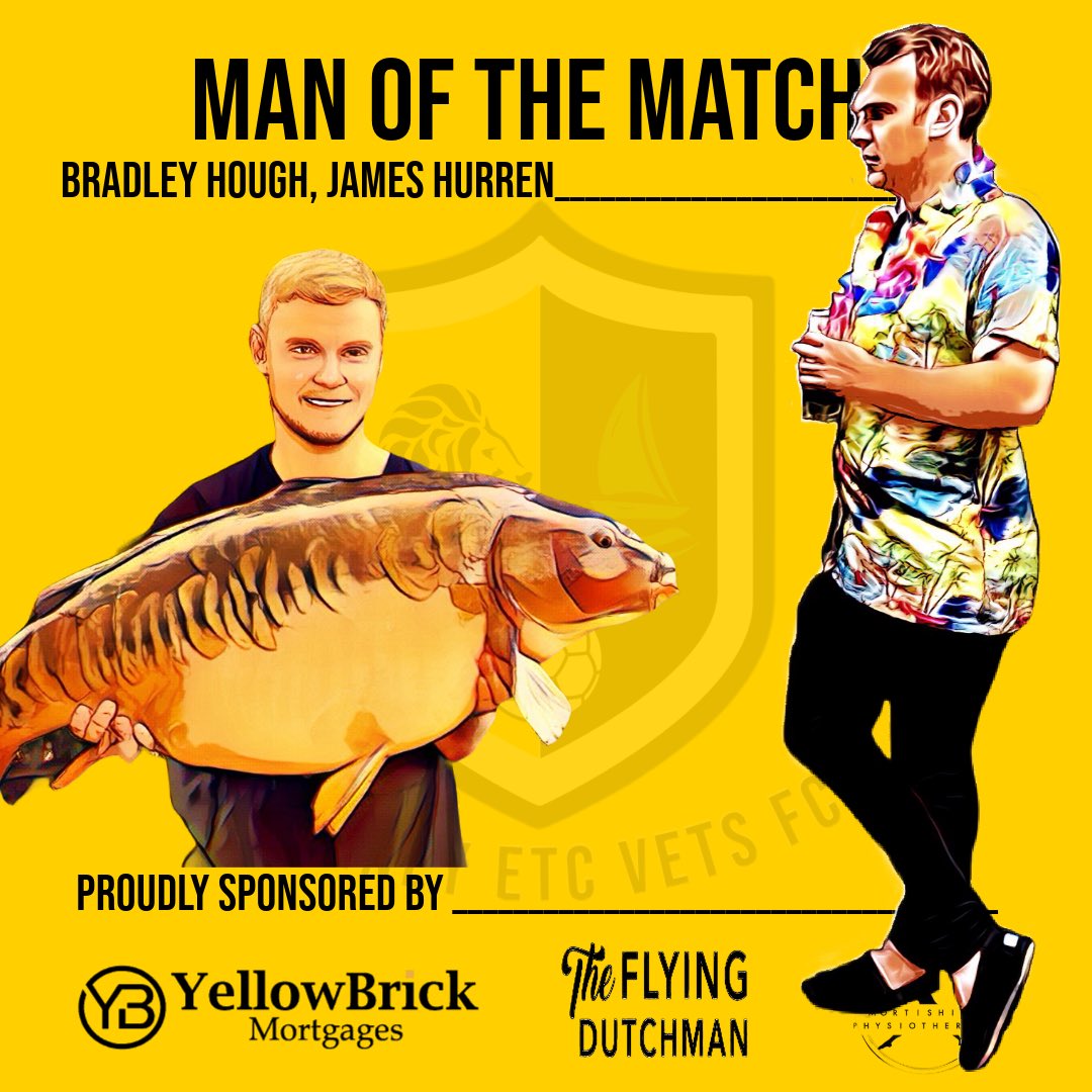 Man (Men) of the Match vs Bramford United FC.

James Hurren &amp; Bradley Hough
