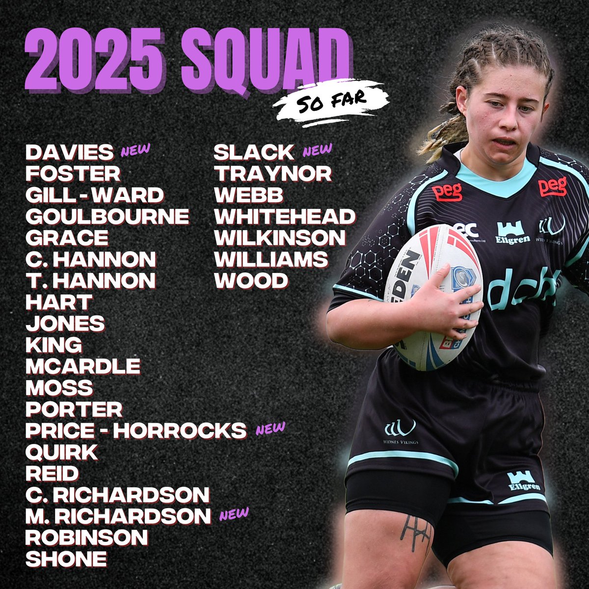 🙌 The Vikings Women’s Squad is taking shape for next season! 

#COYV 🧪 #WeAreWidnes