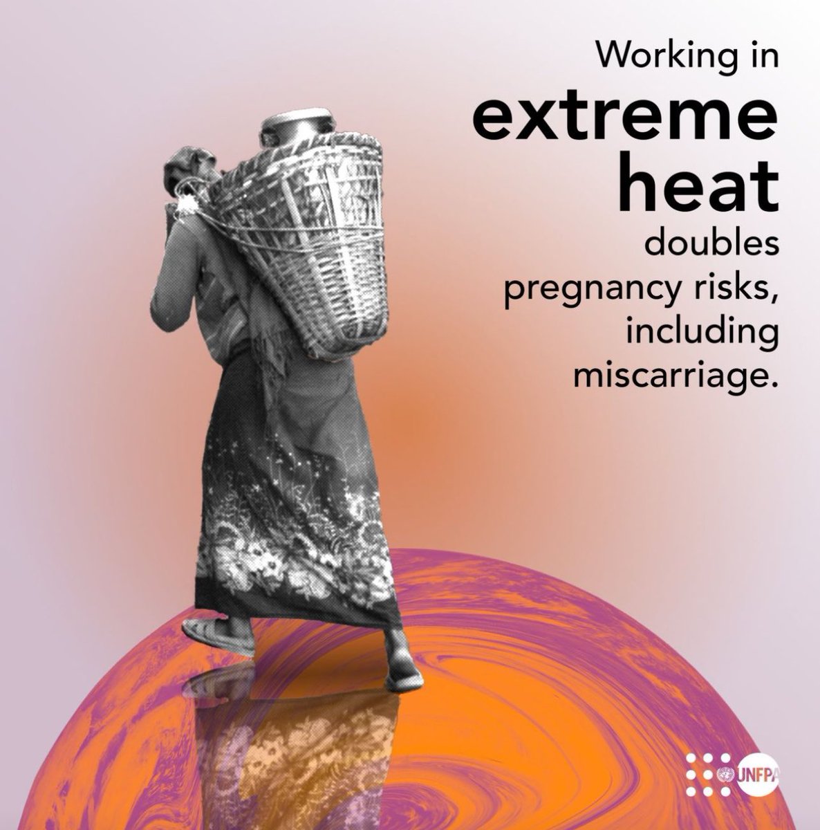 #DYK Climate change makes pregnancy more perilous?

Join <a href="/UNFPA/">UNFPA</a> to call on the world to help make motherhood safer by putting women and girls at the centre of #ClimateAction.

Learn more: unf.pa/COP29