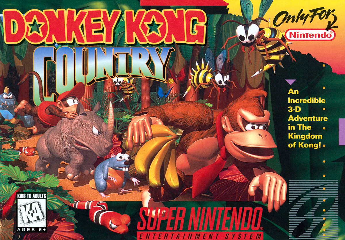 NinOmari16's tweet photo. Happy 30th Anniversary Donkey Kong Country https://t.co/tJt7bpxRO3