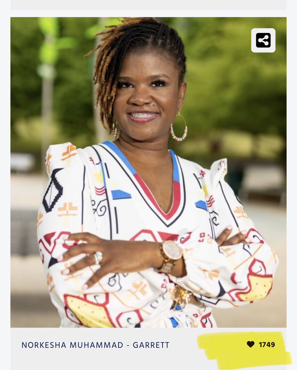 Good morning! Let’s keep <a href="/KeshaMuhammad3/">Kesha Muhammad</a> in the lead!! This is the last week of voting and we need your daily votes!! Like, repost, VOTE, repeat!!! Have a mindful Monday! We appreciate you all. 😊 hiddenheroes.glisi.org/2024/gallery