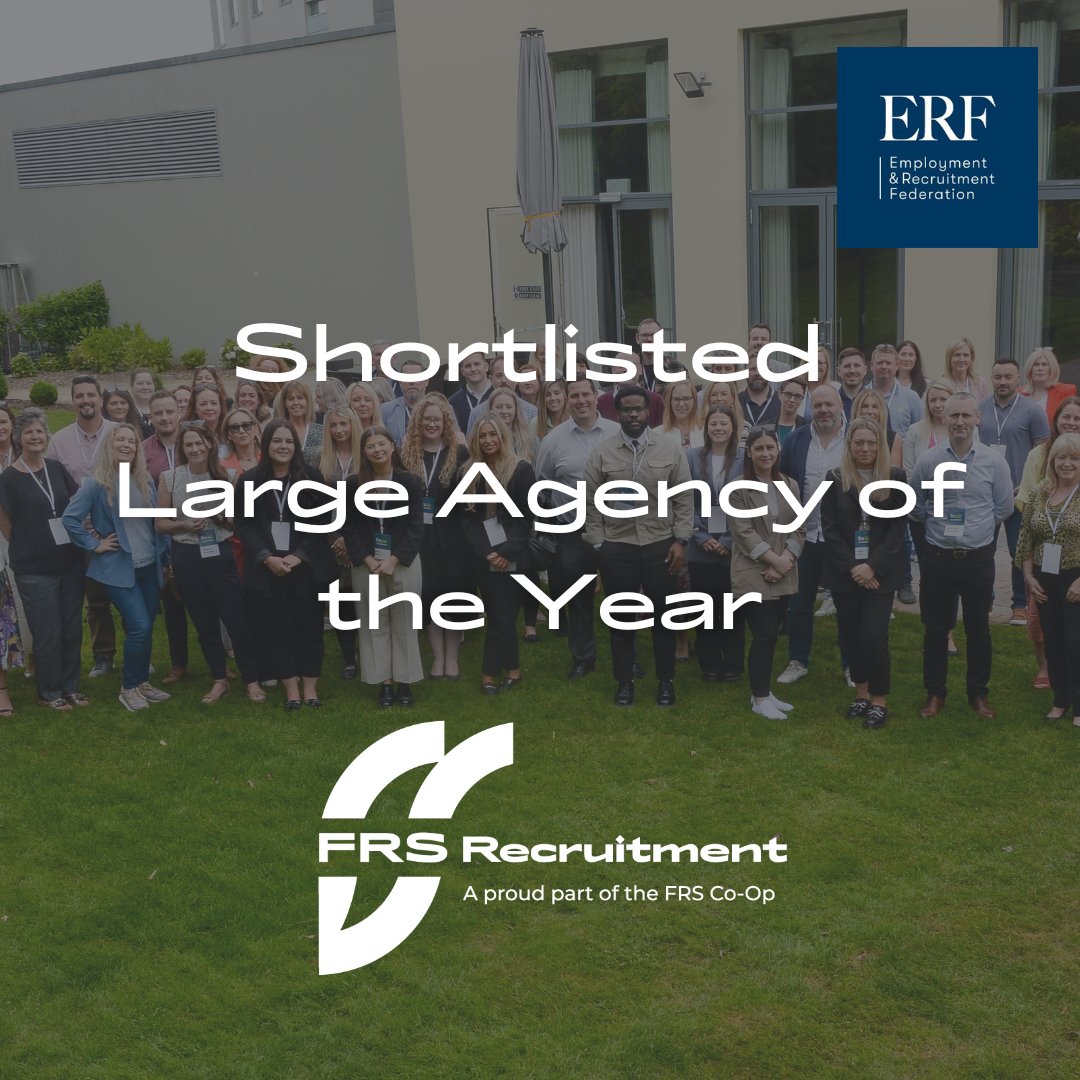 FRS Recruitment (@frsrecruitment) on Twitter photo We are delighted to announce that we have been shortlisted for this year's <a href="/ERFIreland/">ERF Ireland</a> Large Agency of the Year ๐ Winner will be announced on Friday the 29th of November ๐ค
#weworkforyou We are delighted to announce that we have been shortlisted for this year's <a href="/ERFIreland/">ERF Ireland</a> Large Agency of the Year ๐ Winner will be announced on Friday the 29th of November ๐ค
#weworkforyou