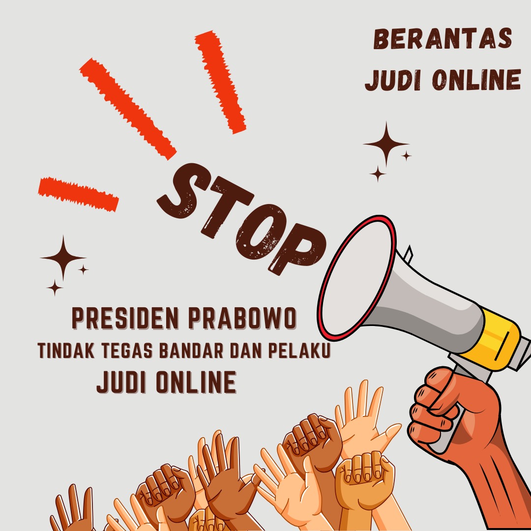 Presiden Prabowo Subianto menyatakan akan menindak tegas Bandar dan pelaku judi online
#BerantasJudiOnline
#PrabowoBerantasJudol
#AstaCita
#IndonesiaTanpaJudol