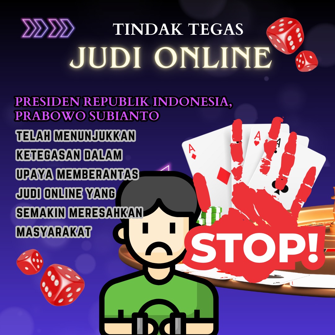Presiden Prabowo Subianto menyatakan akan menindak tegas Bandar dan pelaku judi online
#BerantasJudiOnline
#PrabowoBerantasJudol
#AstaCita
#IndonesiaTanpaJudol