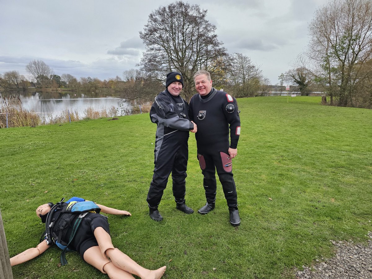 Congratulations to successful candidates on the passing the practical assessments for the Ocean  Diver course at Ellerton Water Park. 
Matthew De Badgecoe.
Nigel De Badgecoe
Stocktondivers.co.uk