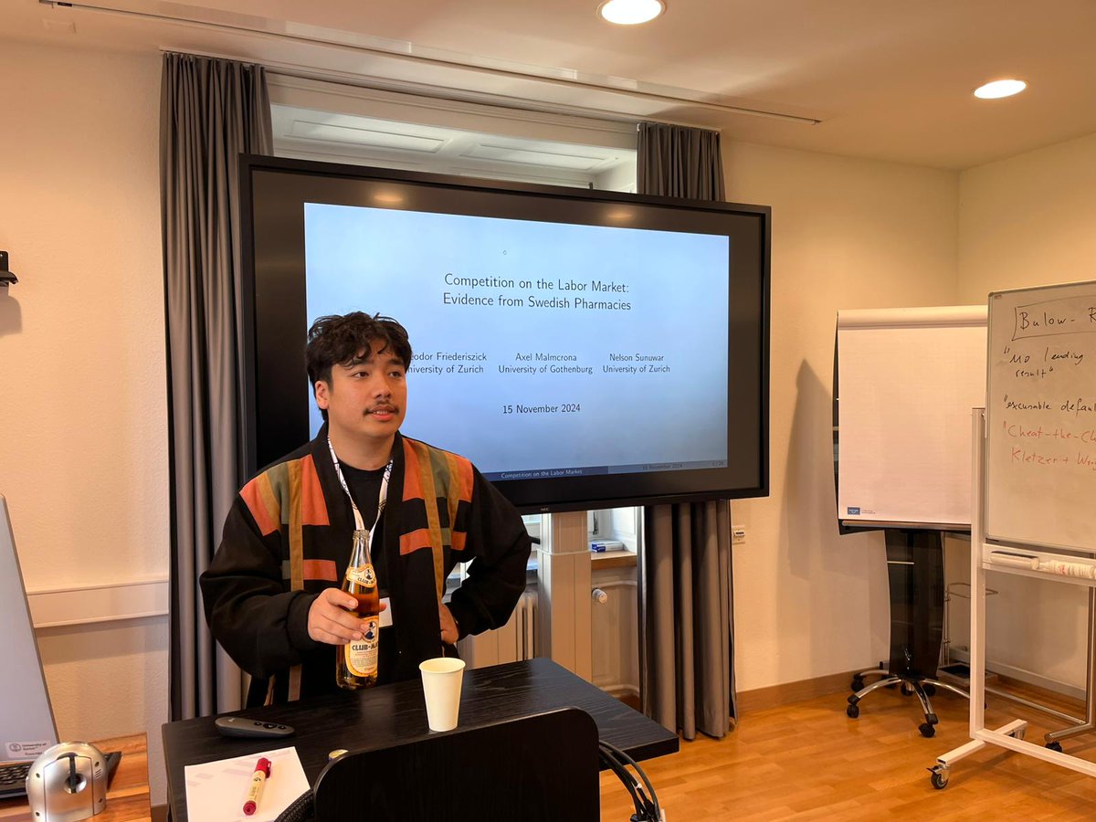 The Department has recently organized and hosted the 3rd Market Power Workshop.

The workshop kicked off with a thought-provoking keynote by Chris Conlon <a href="/conlon_chris/">Chris Conlon</a> from <a href="/NYUStern/">NYU Stern</a> on how machine learning methods can help improve demand estimation and continued with an exciting