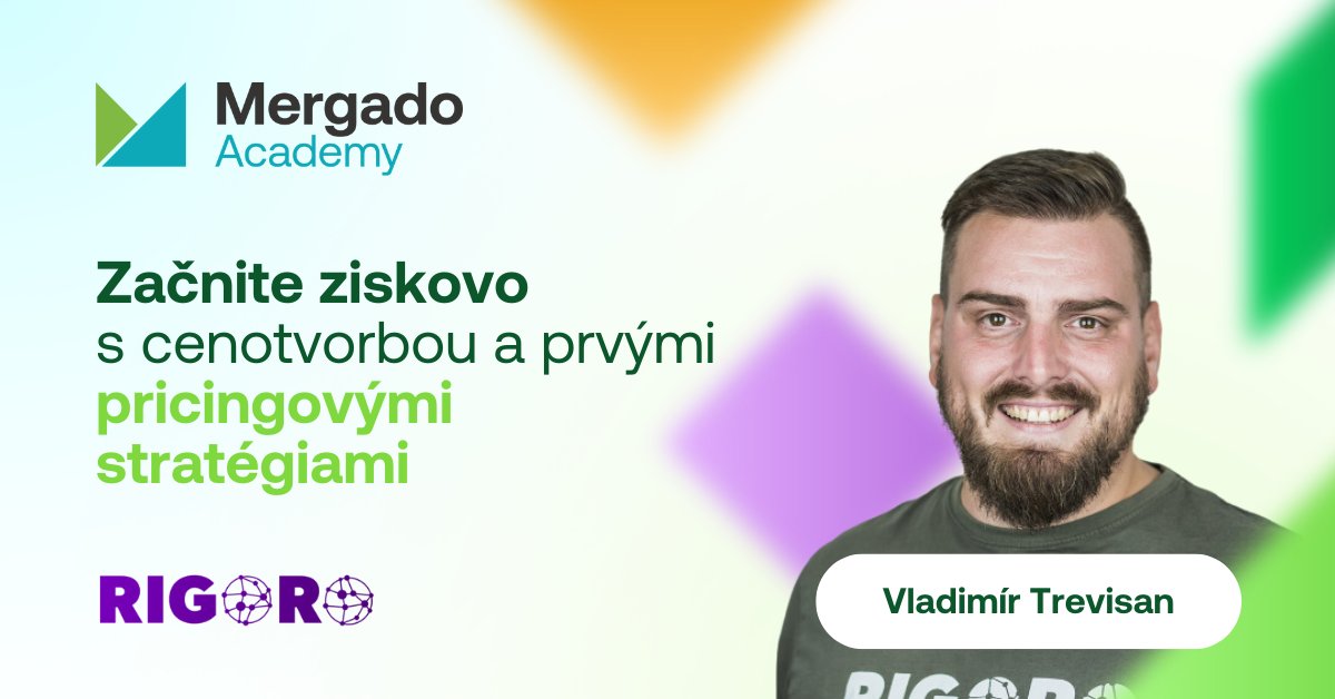 🛒 Zisková cenotvorba ako vaša tajná zbraň!
Čo odlišuje priemerné e-shopy od tých úspešných?👉 Premyslený pricing!
Na  tamto webinári vám zadarmo odhalíme, ako sami vytvoríte  ziskové stratégie, ktoré vám prilákajú nových zákazníkov.💡
📅 Registrujte sa:
mergado.sk/skolenie/zakla…