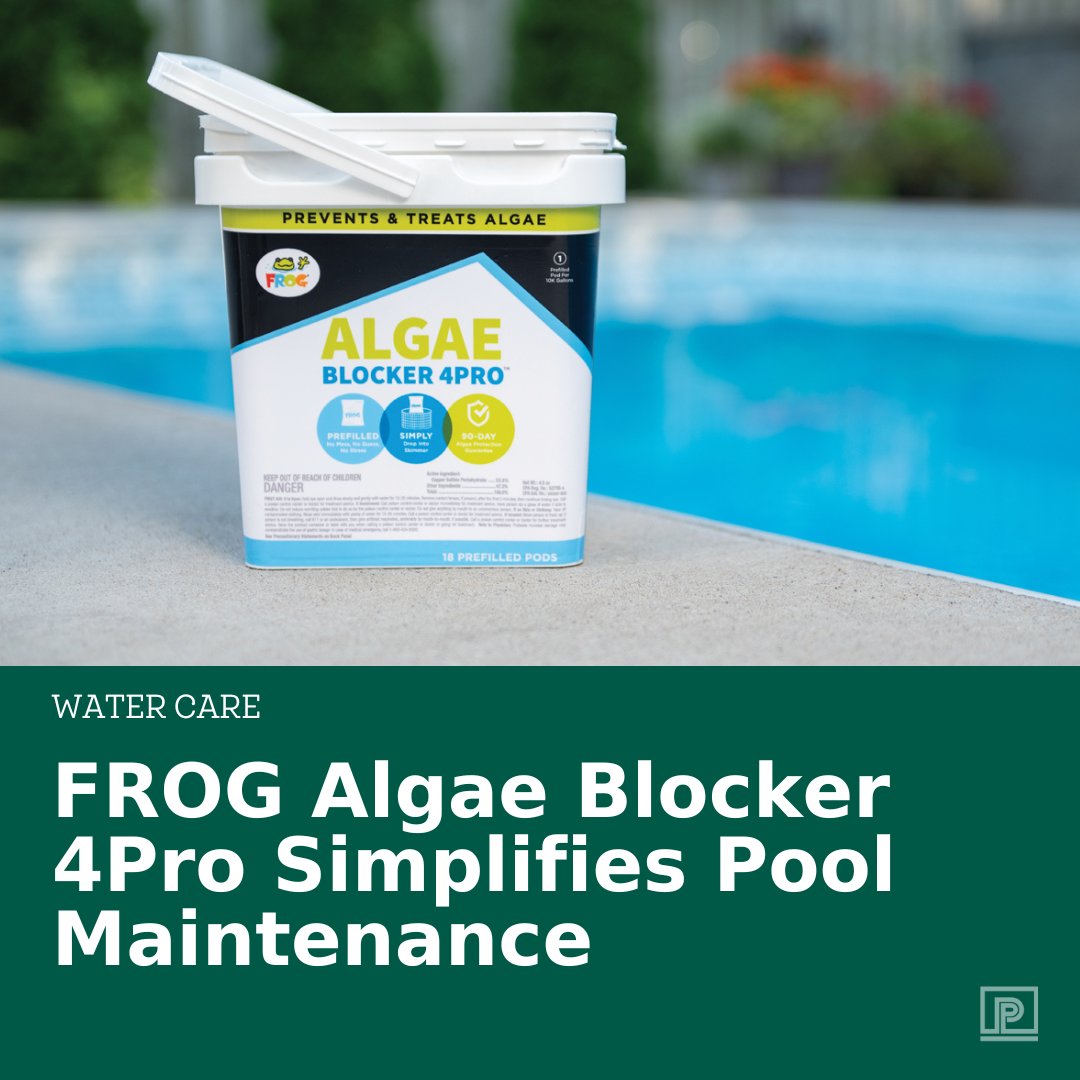 PoolProMag's tweet image. King Technology, maker of FROG water care products, has introduced its newest product, FROG Algae Blocker 4Pro.

Read more: poolpromag.com/introducing-fr…
@frogwatercare

#PoolPro #FROGWaterCare #AlgaePrevention #PoolAlgaecide #KingTechnology