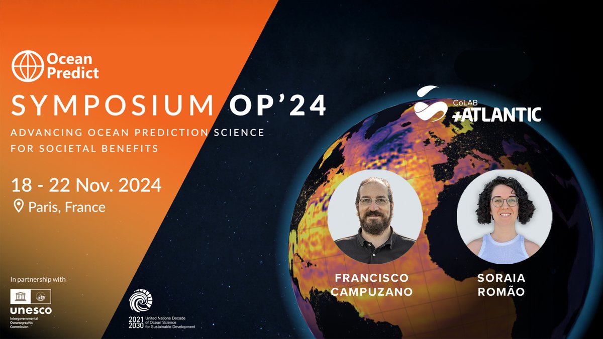 colabatlantic's tweet image. 🌍 +ATLANTIC is at the #OceanPredict24!
🌊 We are presenting LisOcean, a novel #NumericalModelling tool for #CoastalHazards & #EnvironmentalServices:
📌 Covers estuaries & offshore areas
📌 280m resolution
📌 Copernicus & EMODnet data
📌 MOHID+SWAN coupling
#OP24 #OceanInnovation