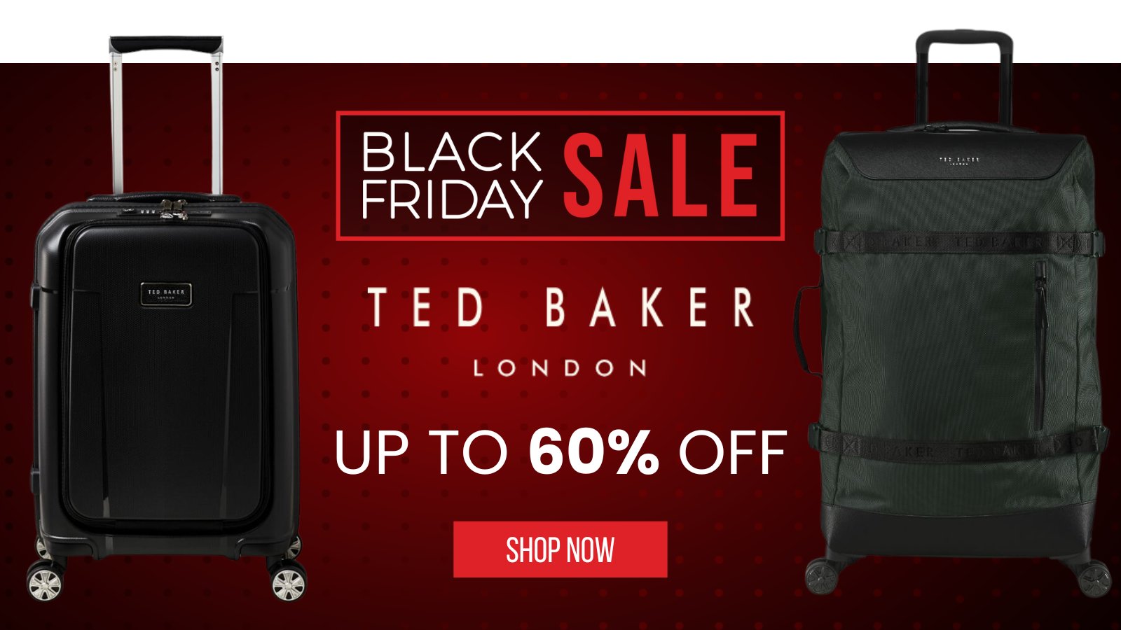 Case Luggage on X s Up to 60 off for a limited time Ranges include Belle Flying Colours Nomad