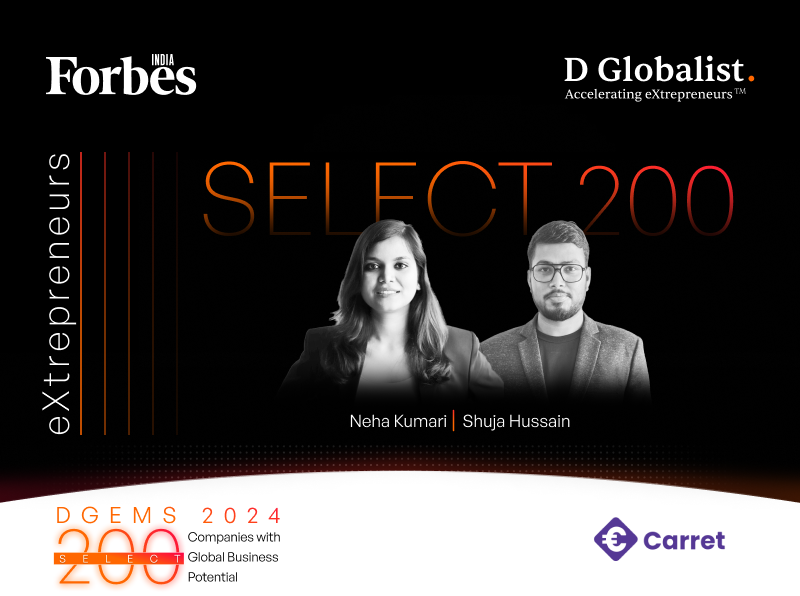 Thrilled to be among Forbes India's #DGEMS2024 Select 200! This milestone reflects our commitment to innovating #BeyondBorders in crypto and empowering financial freedom worldwide. Huge thanks to <a href="/ForbesIndia/">Forbes India</a> , <a href="/d_globalist/">D Globalist</a>, and our community!

#Select200 #eXtrepreneur #GoGloba