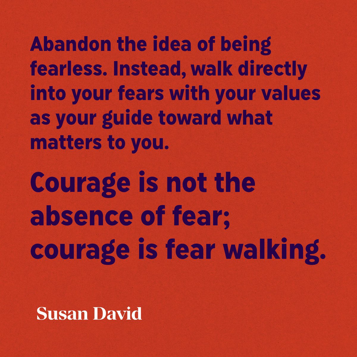 Choose to say yes to the things you want, even if the path forward scares you.