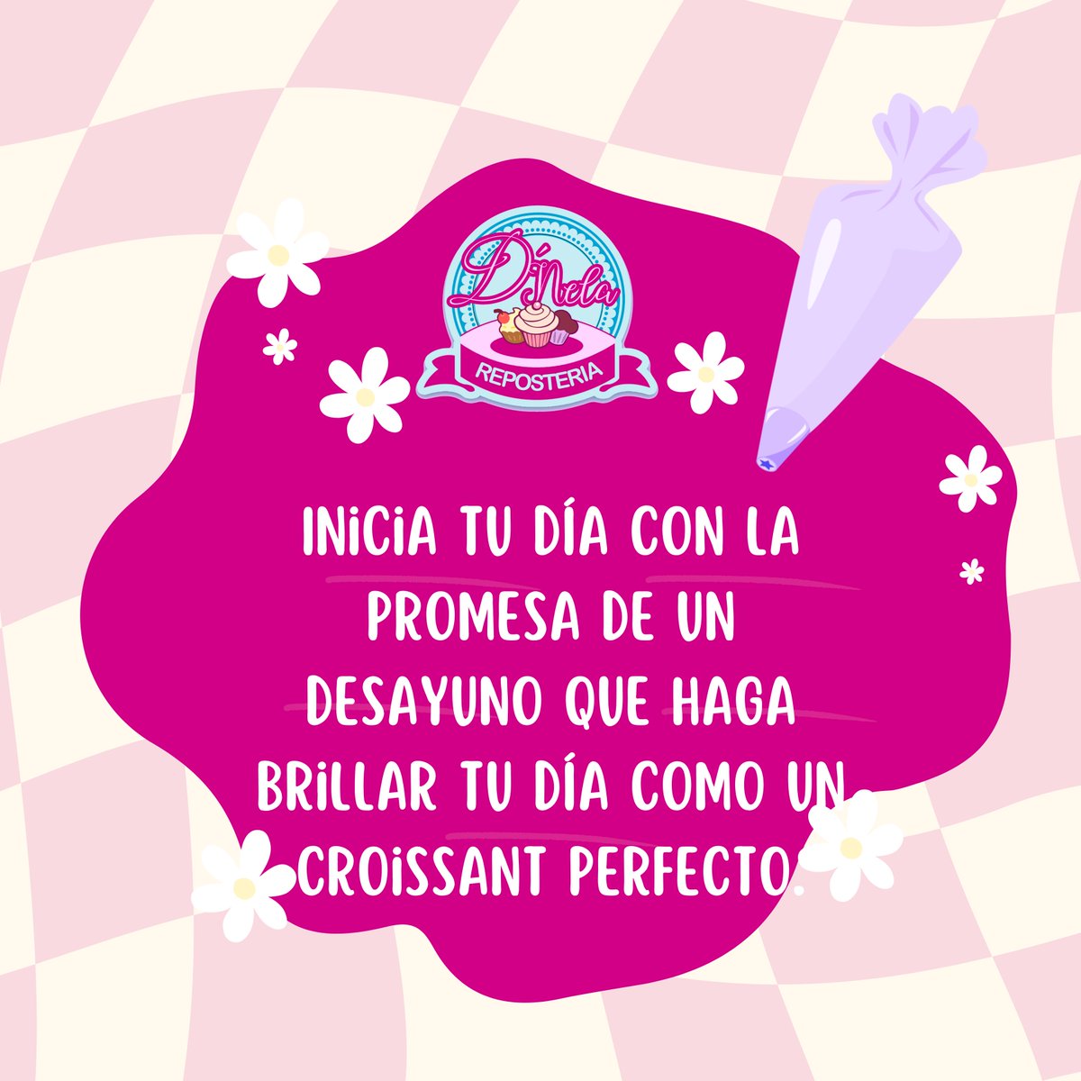 DNelaReposteria's tweet photo. Las mañanas se saborean mejor con un toque de postre. ¿Cuál es tu postre favorito para comenzar el día? ¡Comparte tu preferencia con nosotros! #SaborInolvidable #DesayunoMemorable #EmprendimientoDulce #ReposteríaCreativa #DespertarConSabor https://t.co/Xmt3b1qs2X