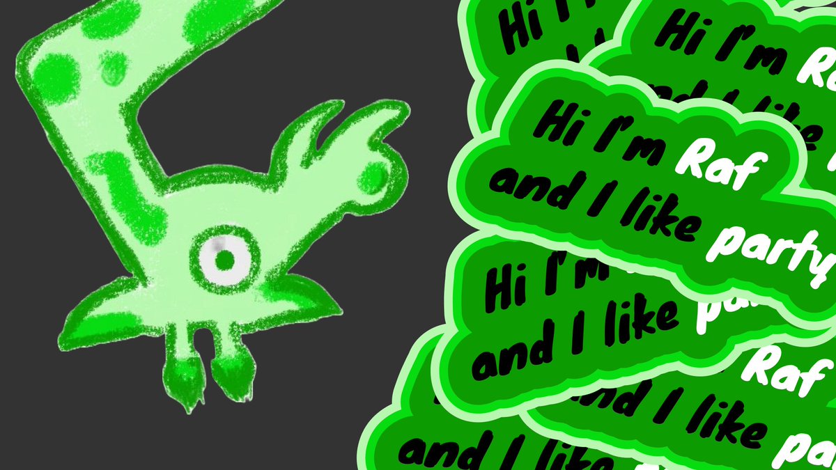 guess who? it Cyber’s new mascot

hi i’m Raf and i like to party, let’s make onchain experiences a party 😛😛😛