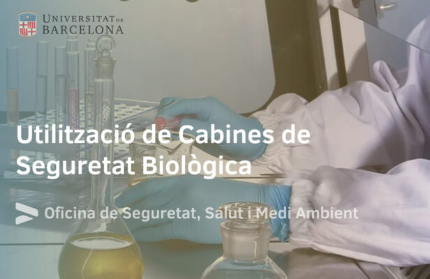 🥼 Amb el curs que organitza l'Oficina de Seguretat, Salut i Medi Ambient aprendràs a utilitzar les cabines de seguretat biològica de manera segura i eficient, així com a gestionar els riscos associats.

👉 ub.edu/ossma/actualit…