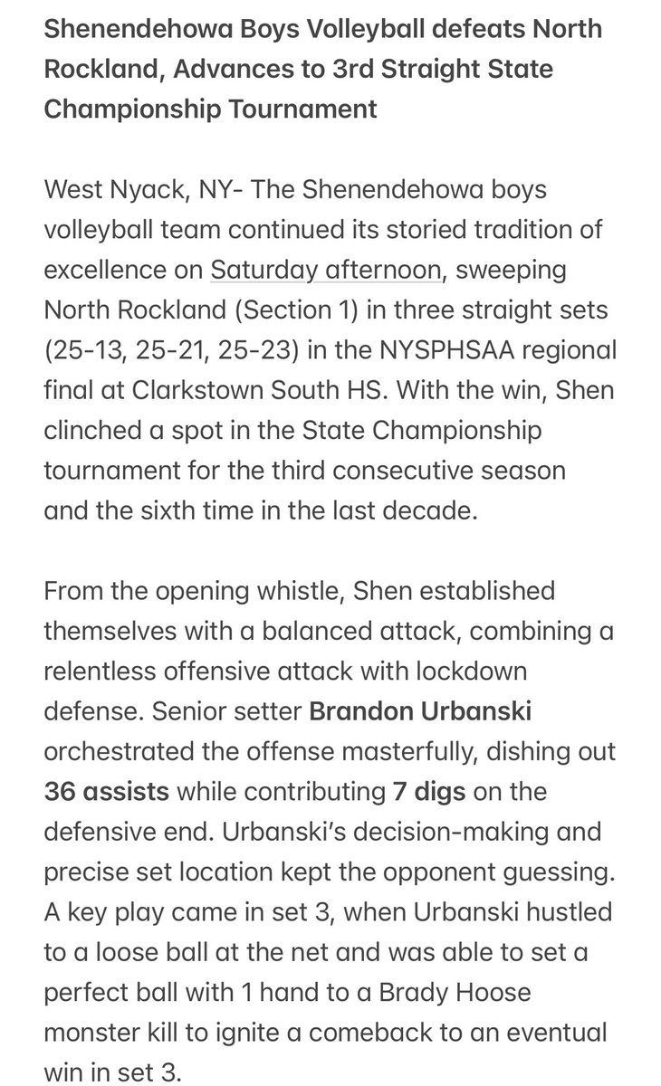 Shen Boys Volleyball tweet media