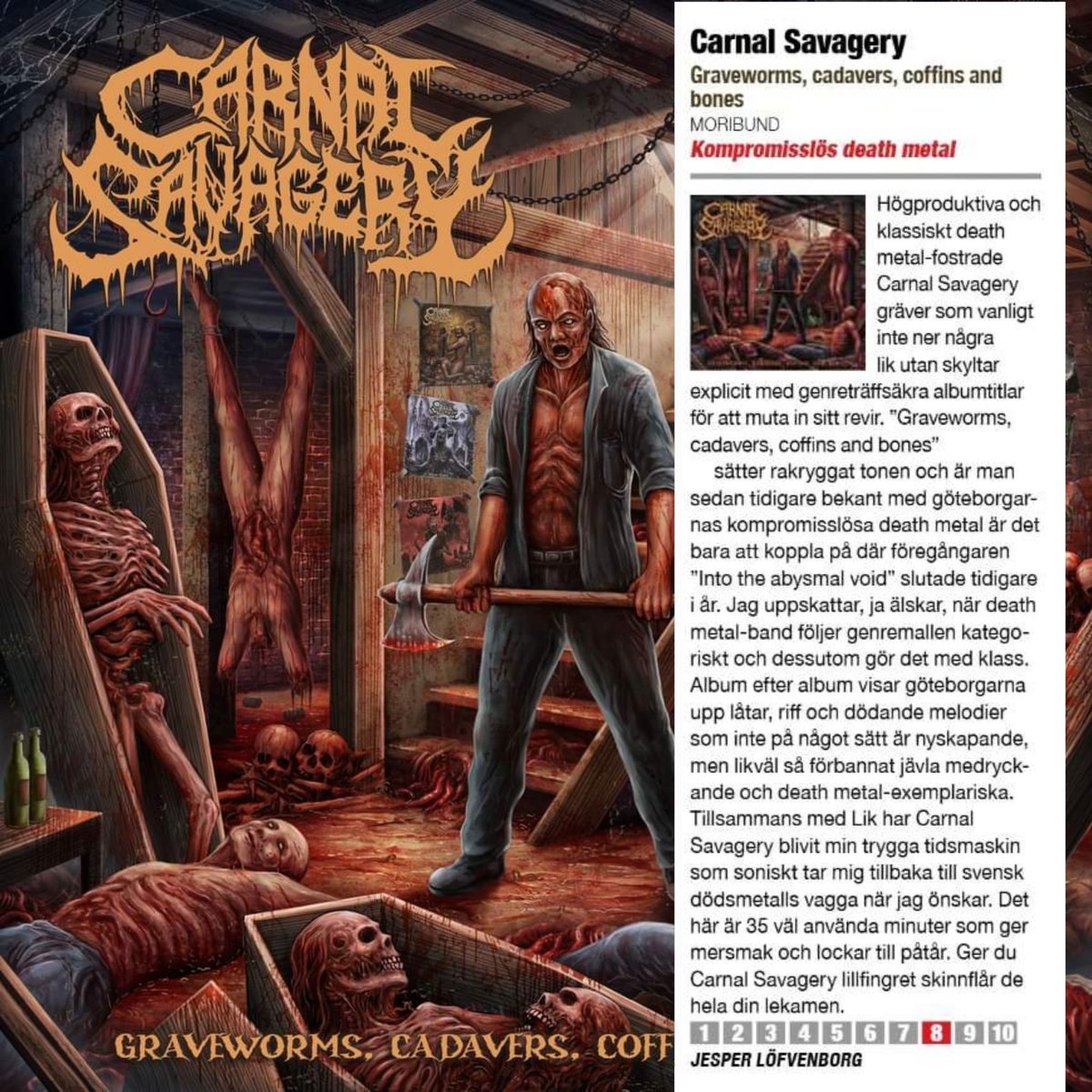 Review by:
Sweden Rock Magazine - 8/10