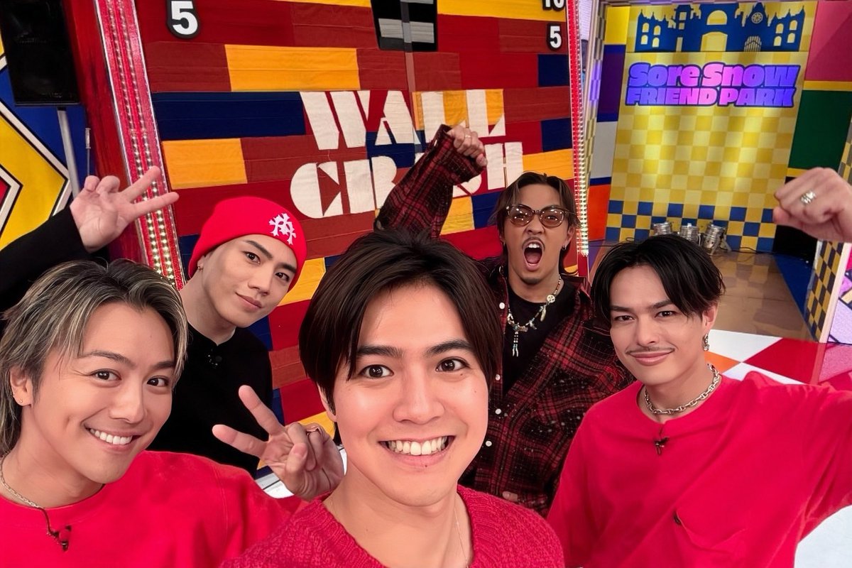 TAKAHIRO_Staff's tweet photo. EXILE TRIBE Vocalチームとして
今市隆二、ØMI、数原龍友、片寄涼太、TAKAHIROで出演させて頂きました、
TBS系「それスノプレゼンツ！東京フレンドパーク “月曜復活SP”」はTVerにて見逃し配信がご視聴頂けます。

☑︎見逃し配信
それSnow Manにやらせて下さい
https://t.co/eEQCDWenFH

Staff https://t.co/KFaZDRqZtQ