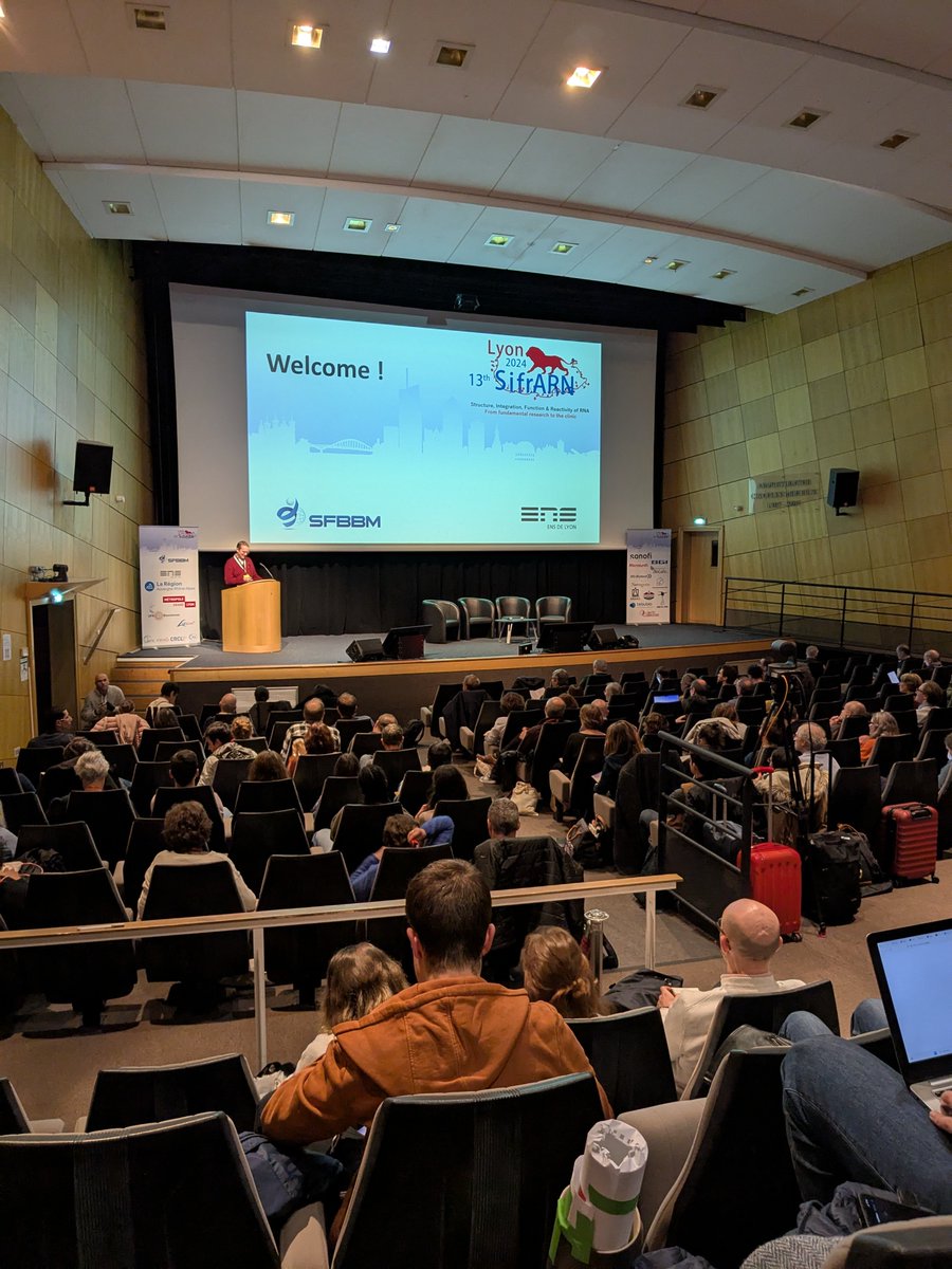 Very emotional to return to the city where I did my PhD for this wonderful congress #Lyon #sifrARN
