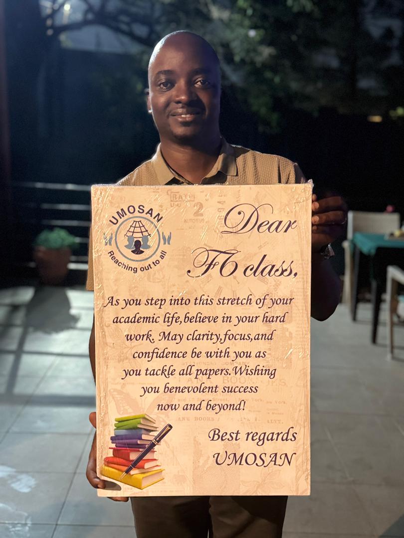 UMOSAN1's tweet photo. To our dear F.6 candidates at @UMNamugongo, we continue to send you strength and encouragement as you begin the second week of your final exams. Remember, you've prepared for this moment and we believe in you. Stay focused and give it your best👍 Perseverance and Success. https://t.co/DgUYMcO4sr
