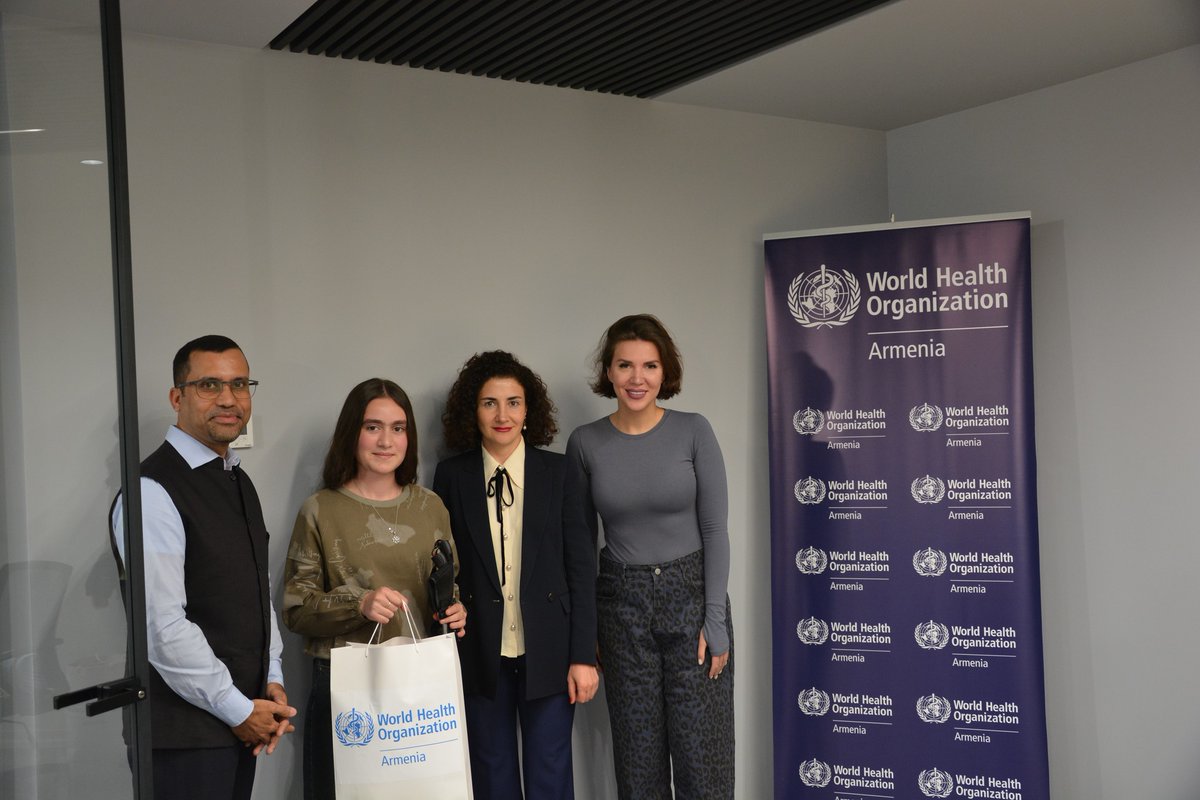WHO Armenia tweet media