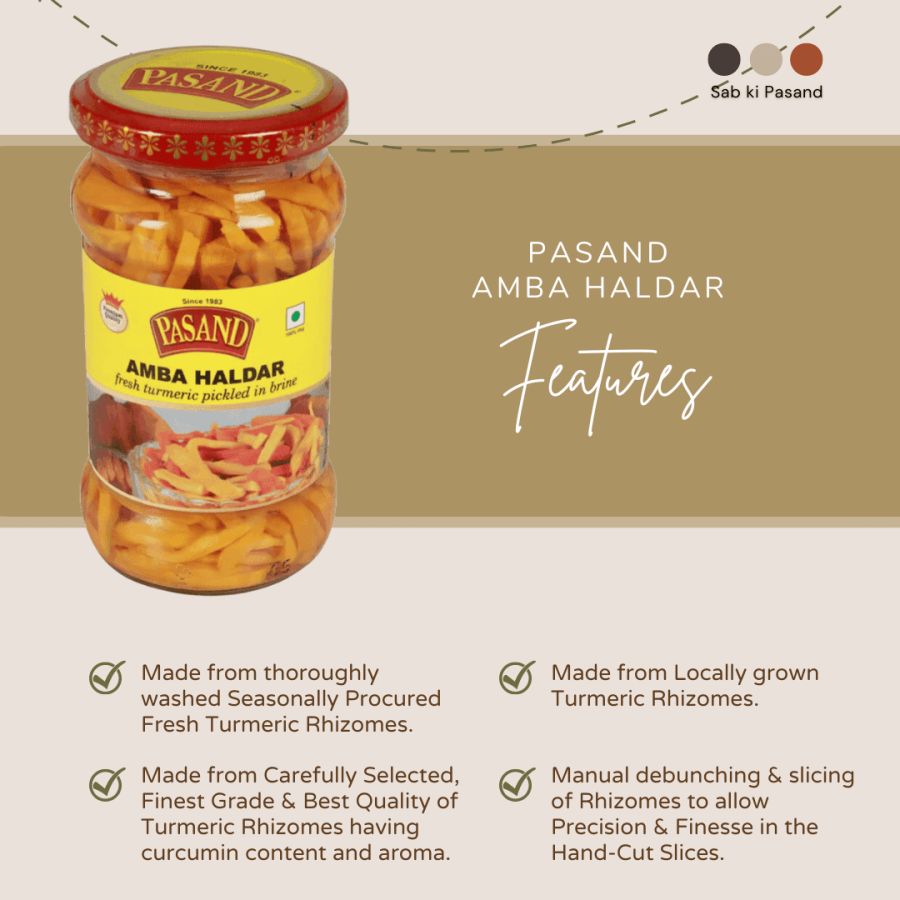 PasandFoods's tweet image. 🌿 Introducing Pasand Amba Haldar: A Perfect Blend of Tradition and Wellness 🌿

buff.ly/48kVaFd

#Pasand #PasandFoods #GutFeelingFoods #PasandInsta #AmbaHaldarPickle #TurmericPickle #TraditionalFlavors #HealthAndWellness #PickleInnovation #PickleForHealth #AmbaHaldar