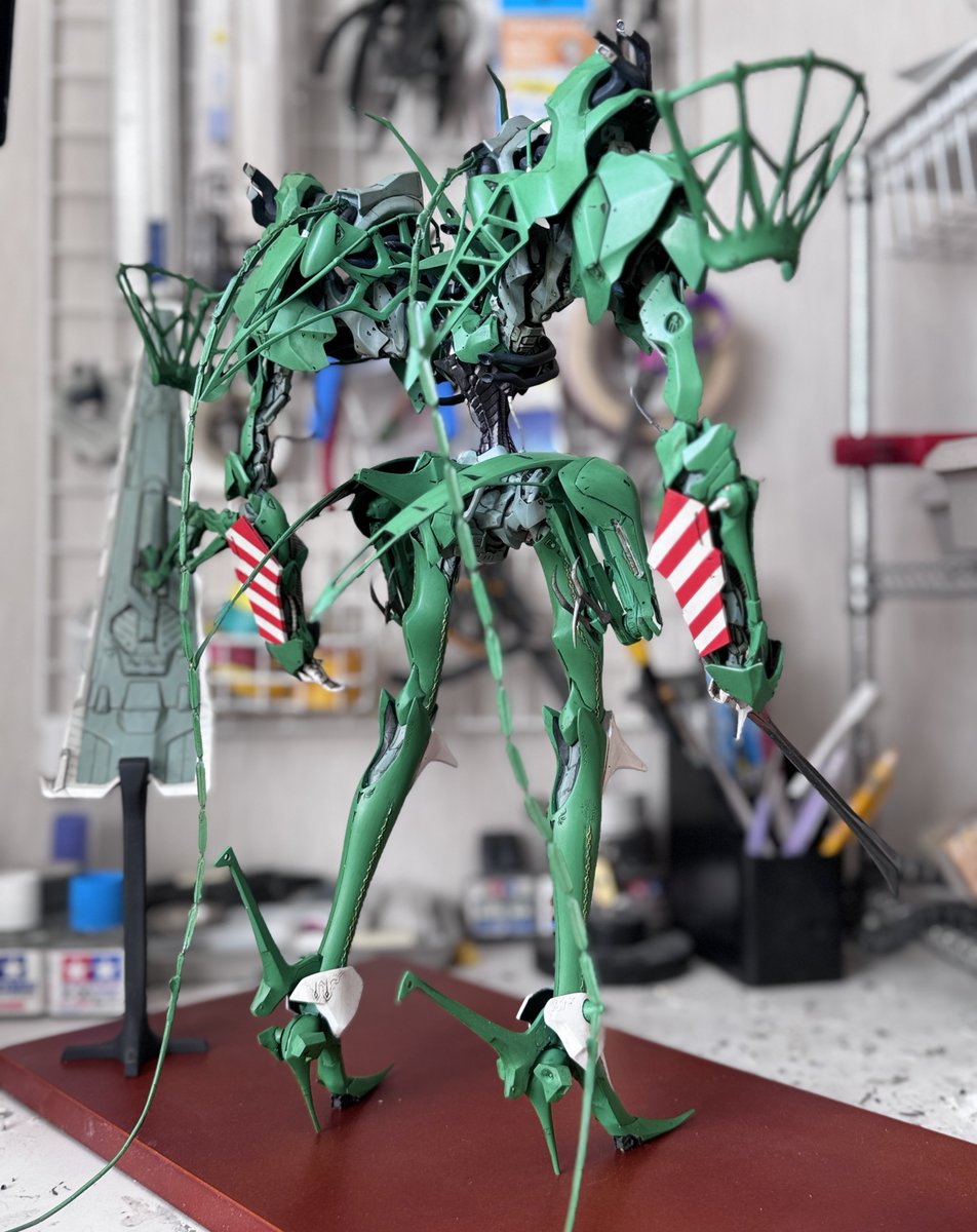 海洋堂1/144(旧1/220)ヤクトミラージュ 完成です 久々にガレージキット