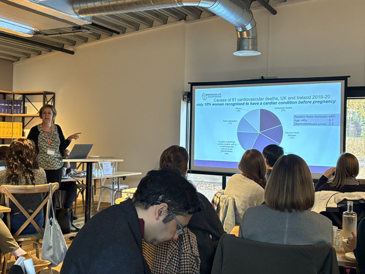 Bernadette (@jennerobsmed) on Twitter photo ‘What would you do for a man?’
Dr Cathy Head
In cardiovascular disease, women are undertreated, under diagnosed so don’t just think of a non-pregnant woman when managing chest pain in pregnancy! Great advice! Fab Trainee day!
<a href="/theUKMCS/">UK Maternal Cardiology Society</a> ‘What would you do for a man?’
Dr Cathy Head
In cardiovascular disease, women are undertreated, under diagnosed so don’t just think of a non-pregnant woman when managing chest pain in pregnancy! Great advice! Fab Trainee day!
<a href="/theUKMCS/">UK Maternal Cardiology Society</a>