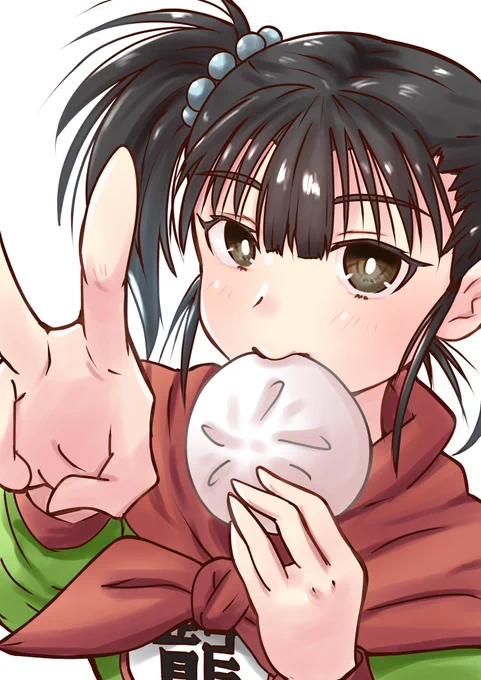 今日は #ドラゴンクエストIII から武闘家ちゃん描きました〜( ੭˙ᗜ˙)੭武器にお金が掛からなくて経済的#ドラゴンクエスト3#DQ3#ドラクエ3 