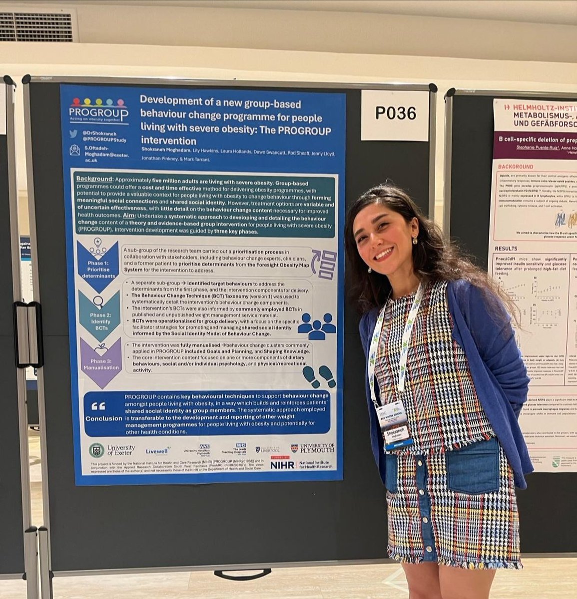 PROGROUP Study (@progroupstudy) on Twitter photo Our postdoc researchers <a href="/LauraSHollands/">Laura Hollands</a> <a href="/DrShokraneh/">Dr Shokraneh Moghadam (she/her)</a> presenting PROGROUP findings at the <a href="/EASOobesity/">EASO</a> <a href="/EASOobesityECN/">EASO Early Career Network</a> Winter School in Palma de Mallorca!
We heard they had a great time networking and learning from experts across Europe!
#EASOed #ECNWinterSchool24 Our postdoc researchers <a href="/LauraSHollands/">Laura Hollands</a> <a href="/DrShokraneh/">Dr Shokraneh Moghadam (she/her)</a> presenting PROGROUP findings at the <a href="/EASOobesity/">EASO</a> <a href="/EASOobesityECN/">EASO Early Career Network</a> Winter School in Palma de Mallorca!
We heard they had a great time networking and learning from experts across Europe!
#EASOed #ECNWinterSchool24