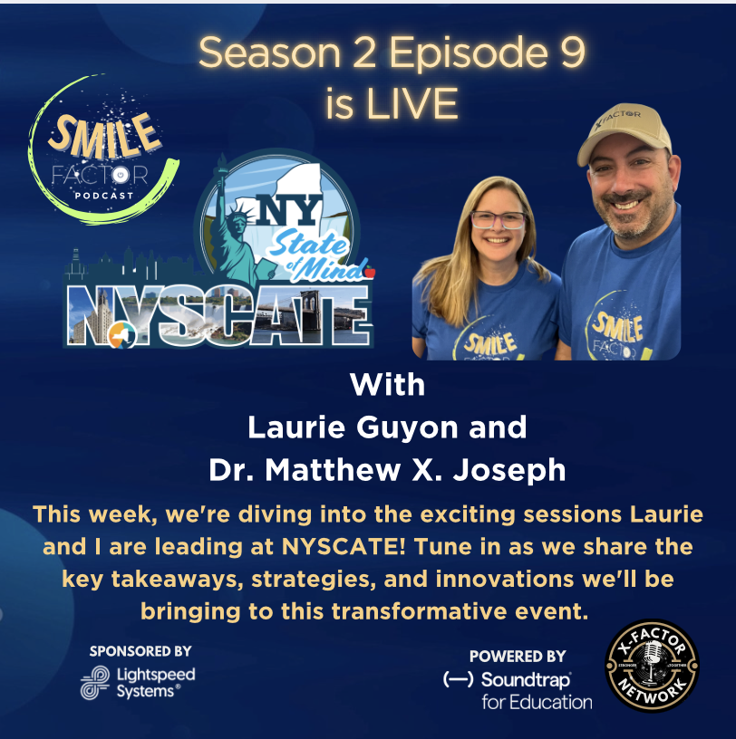 This week, we're diving into the exciting sessions Laurie and I are leading at #NYSCATE24 Tune in as we share the key takeaways, strategies, and innovations we'll be bringing to this transformative event.

Listen: open.spotify.com/episode/0BJwgO…

<a href="/aperrydelcorvo/">Amy Delcorvo</a> <a href="/mb_guthrie/">Mary Beth Guthrie</a>