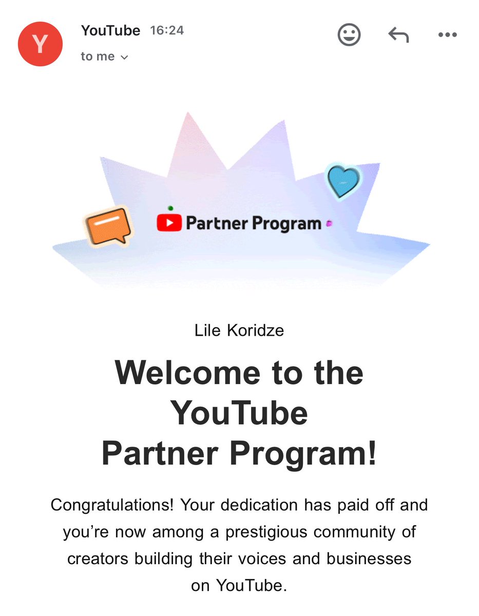 KoridzeLile's tweet image. Let’s gooo 😎 #YouTubePartnerProgram  🥹 youtube.com/@lilekoridze?s…
