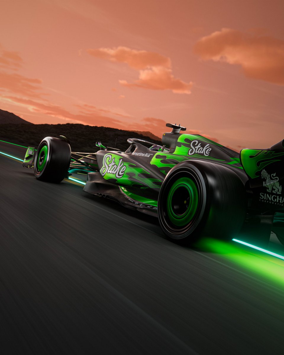 audif1_'s tweet photo. Introducing our 🔥 C44, ready to ignite the Las Vegas strip 💚 https://t.co/2fSbr4ggGn