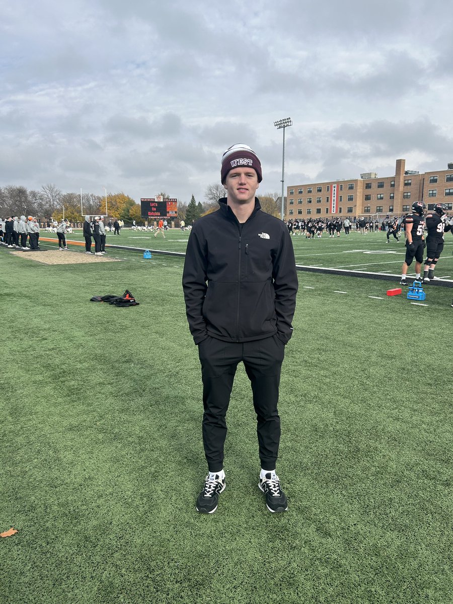 Brady Dean ‘25 (@bdean0) on Twitter photo Thank you <a href="/CoachJHolmes1/">Jawanza Holmes</a> and <a href="/WartburgFB/">Wartburg Football</a> for the invite!
<a href="/WahawkFootball/">Waterloo West High School Football</a> <a href="/Coach_Tschetter/">Matt Tschetter</a> Thank you <a href="/CoachJHolmes1/">Jawanza Holmes</a> and <a href="/WartburgFB/">Wartburg Football</a> for the invite!
<a href="/WahawkFootball/">Waterloo West High School Football</a> <a href="/Coach_Tschetter/">Matt Tschetter</a>