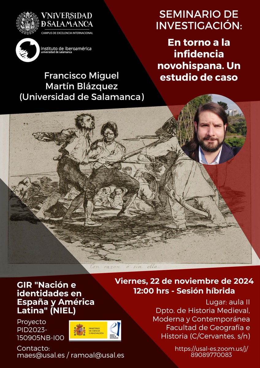 El viernes 22 celebraremos un nuevo seminario de investigación de nuestro grupo. Todas las personas interesadas podrán participar también en línea.