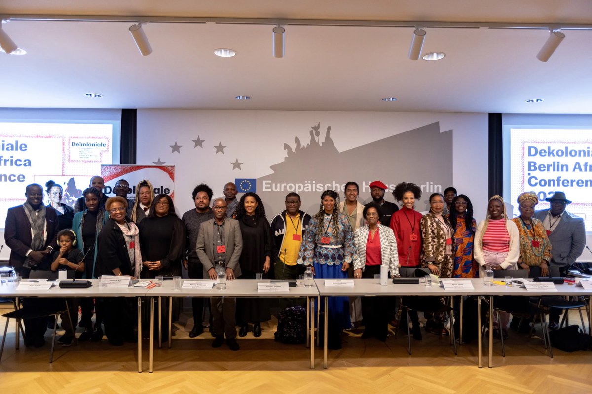 Almaz Teffera (@almazteffera) on Twitter photo Read the joint press release to learn what delegates from Africa or of African descent think Europe needs to do to address their colonial legacies.
<a href="/hrw/">Human Rights Watch</a> is grateful for the partnership w Dekoloniale to mark 140 years since the Berlin Africa Conference.
hrw.org/news/2024/11/1… Read the joint press release to learn what delegates from Africa or of African descent think Europe needs to do to address their colonial legacies.
<a href="/hrw/">Human Rights Watch</a> is grateful for the partnership w Dekoloniale to mark 140 years since the Berlin Africa Conference.
hrw.org/news/2024/11/1…