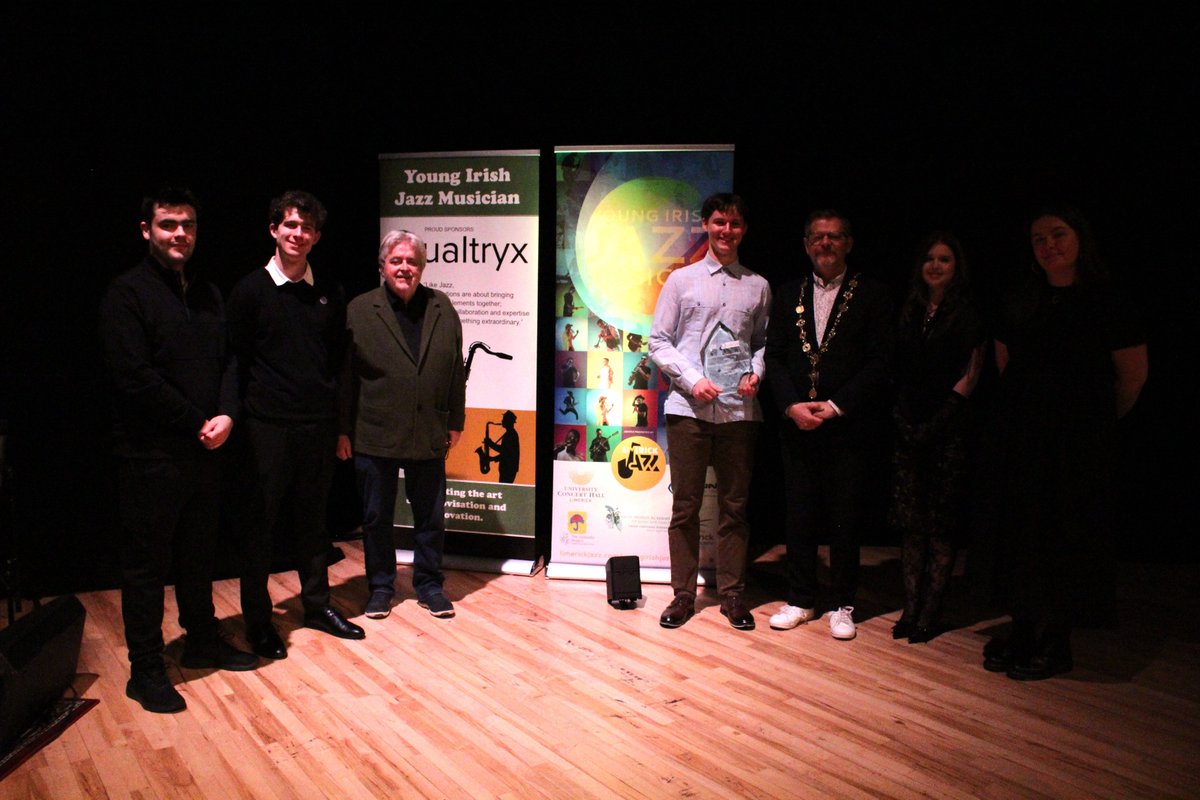 The Winner of the Young Irish Jazz Musician 2024 Bursary Award - 17-year-old Rory Conneally from Sligo!
Congratulations once again, Rory! Keep inspiring us all with your passion and skill
#limerickjazz #jazzireland #youngjazz #limerickcity #iniversityconcerthall #irishjazz