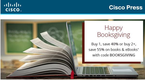Gus Leon (@gustavoleon) on Twitter photo 🚨Happy Booksgiving at Cisco Press! 📢Save 40% on 1 or Save 55% on 2+ Books & eBooks. 🔗More information at: ciscopress.com/promotions/hap… <a href="/CiscoPress/">ciscopress</a>📚💻 🚨Happy Booksgiving at Cisco Press! 📢Save 40% on 1 or Save 55% on 2+ Books & eBooks. 🔗More information at: ciscopress.com/promotions/hap… <a href="/CiscoPress/">ciscopress</a>📚💻
