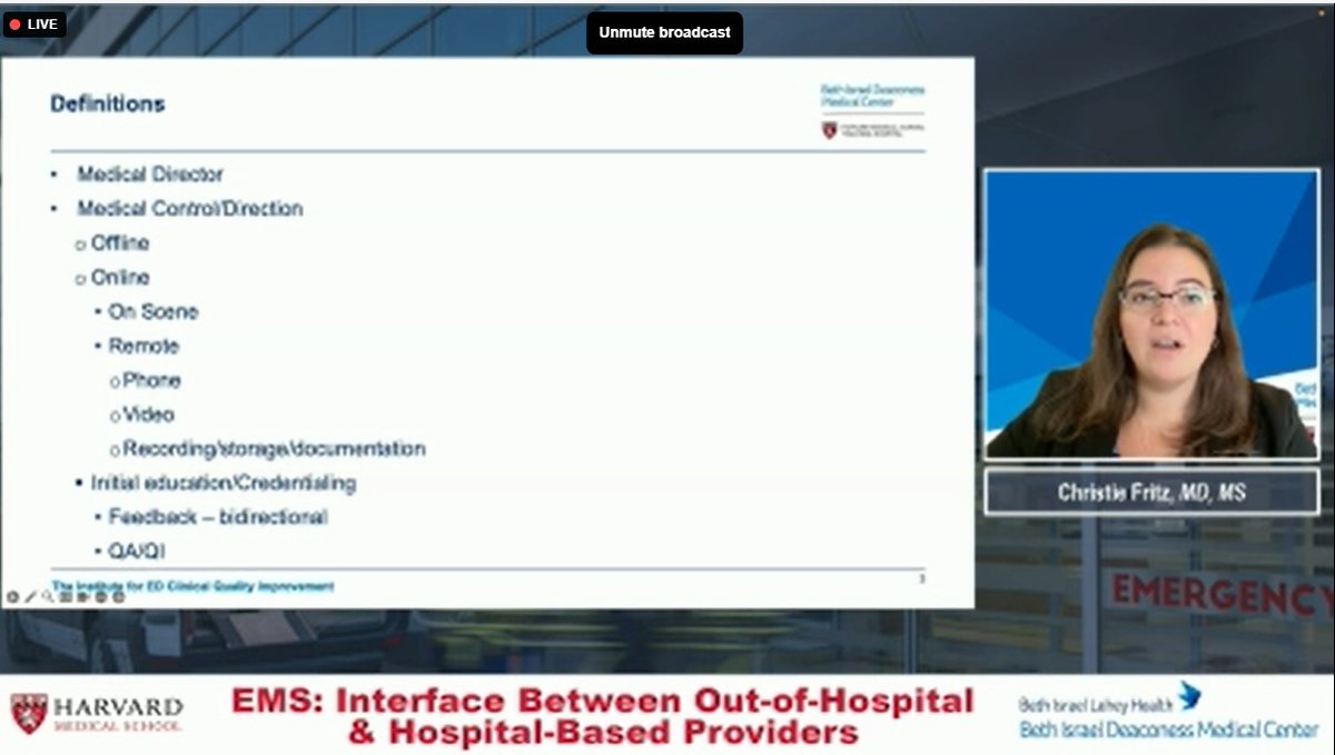 The Institute for ED Clinical Quality Improvement (@emerg_quality) on Twitter photo Course Director, and <a href="/BIDMChealth/">BIDMC</a> EMS division faculty, Dr Christie Fritz, shares pearls of online medical control at today's virtual EMS course with <a href="/HMSPostgradCE/">Harvard Med Postgraduate and Continuing Education</a>. <a href="/BIDMCEM/">BIDMC Emergency Med</a> Course Director, and <a href="/BIDMChealth/">BIDMC</a> EMS division faculty, Dr Christie Fritz, shares pearls of online medical control at today's virtual EMS course with <a href="/HMSPostgradCE/">Harvard Med Postgraduate and Continuing Education</a>. <a href="/BIDMCEM/">BIDMC Emergency Med</a>