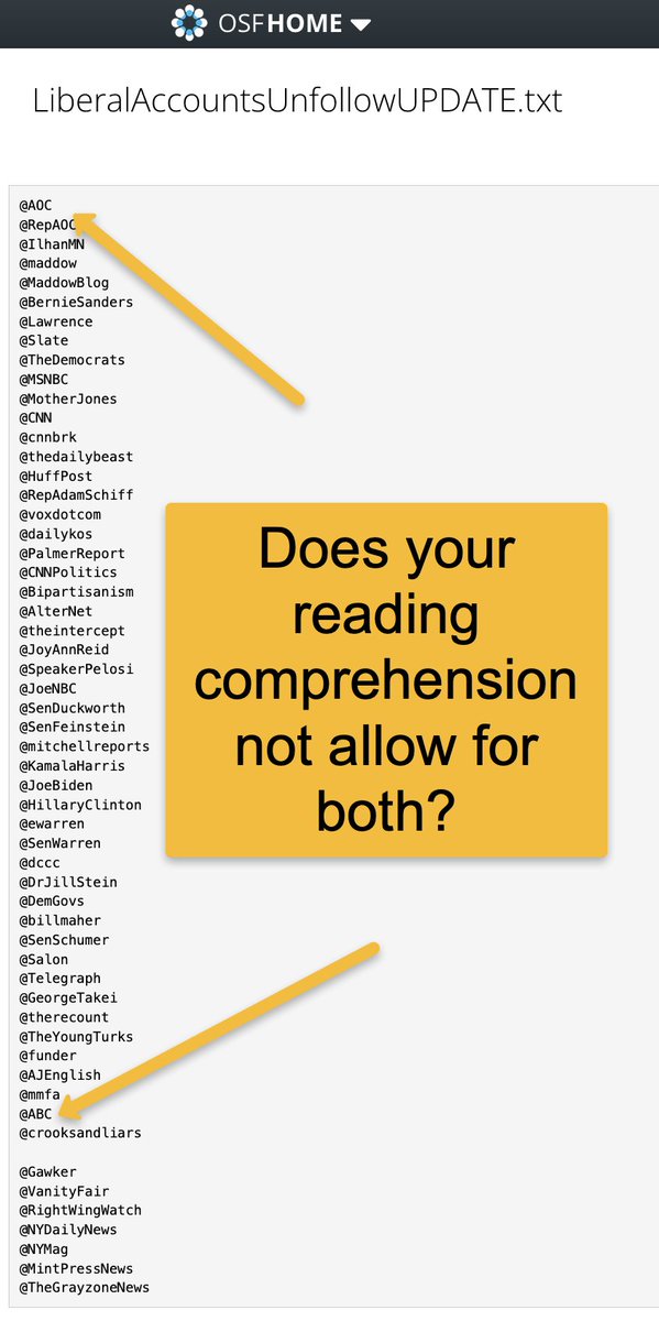 penguinpants's tweet photo. @aisurgen Does your reading comprehension not allow for both? https://t.co/8uCMqURq6x