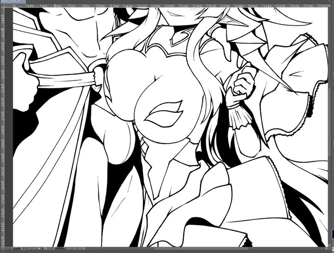 うん、まんが向き 