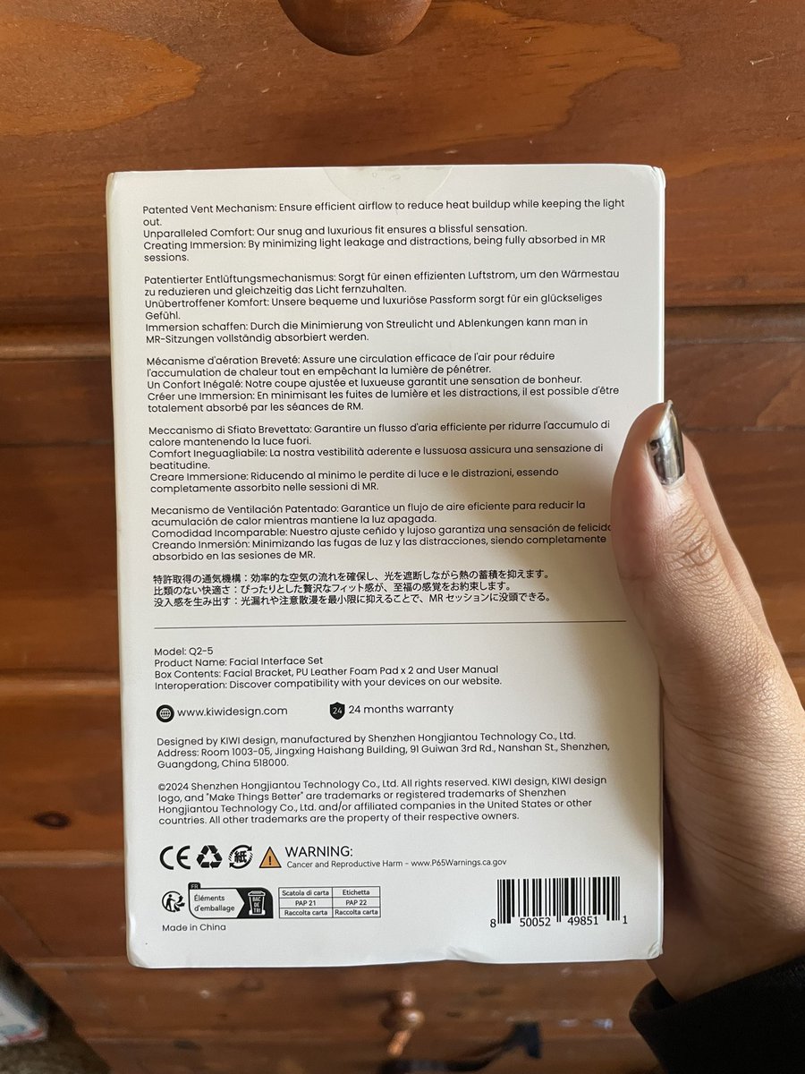 Sk0lVR's tweet image. Thanks Kiwi Design for the V4 Accessory! It’s crazy comfortable, and a nice addition to my VR. Theres a black Friday sale soon, and if you wanna save 5% use my code! “SKL” #kiwidesign #vr #virtualreality