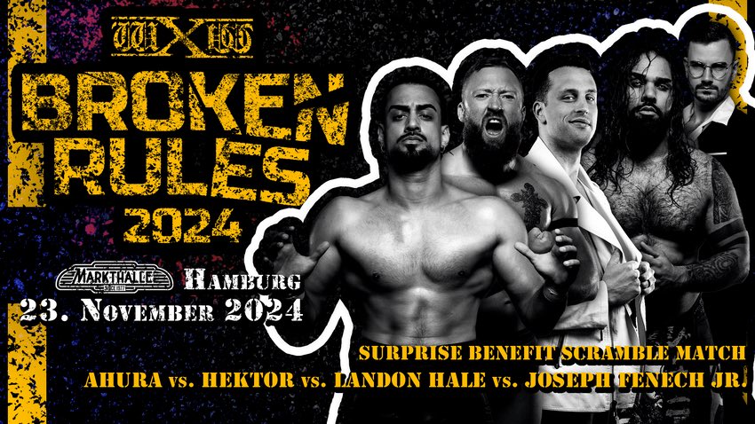 HaleYeah3's tweet photo. What a 3 day wrestling weekend with @wXwGermany, and a big event this Saturday for #BrokenRules 
I’m ready for the competition #WatchYourBack https://t.co/D1bBBQfHDm