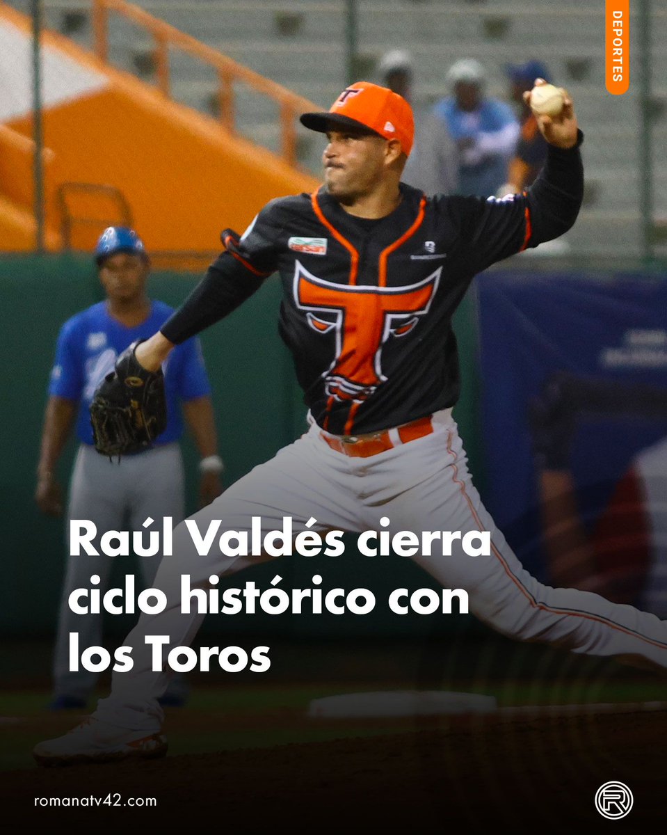 Los Toros del Este expresaron su profundo agradecimiento a Raúl Valdés, lanzador zurdo de 47 años, por sus 18 temporadas defendiendo los colores del equipo. La despedida llega tras ser dejado en libertad este lunes, mientras transcurre su temporada 21 en LIDOM.